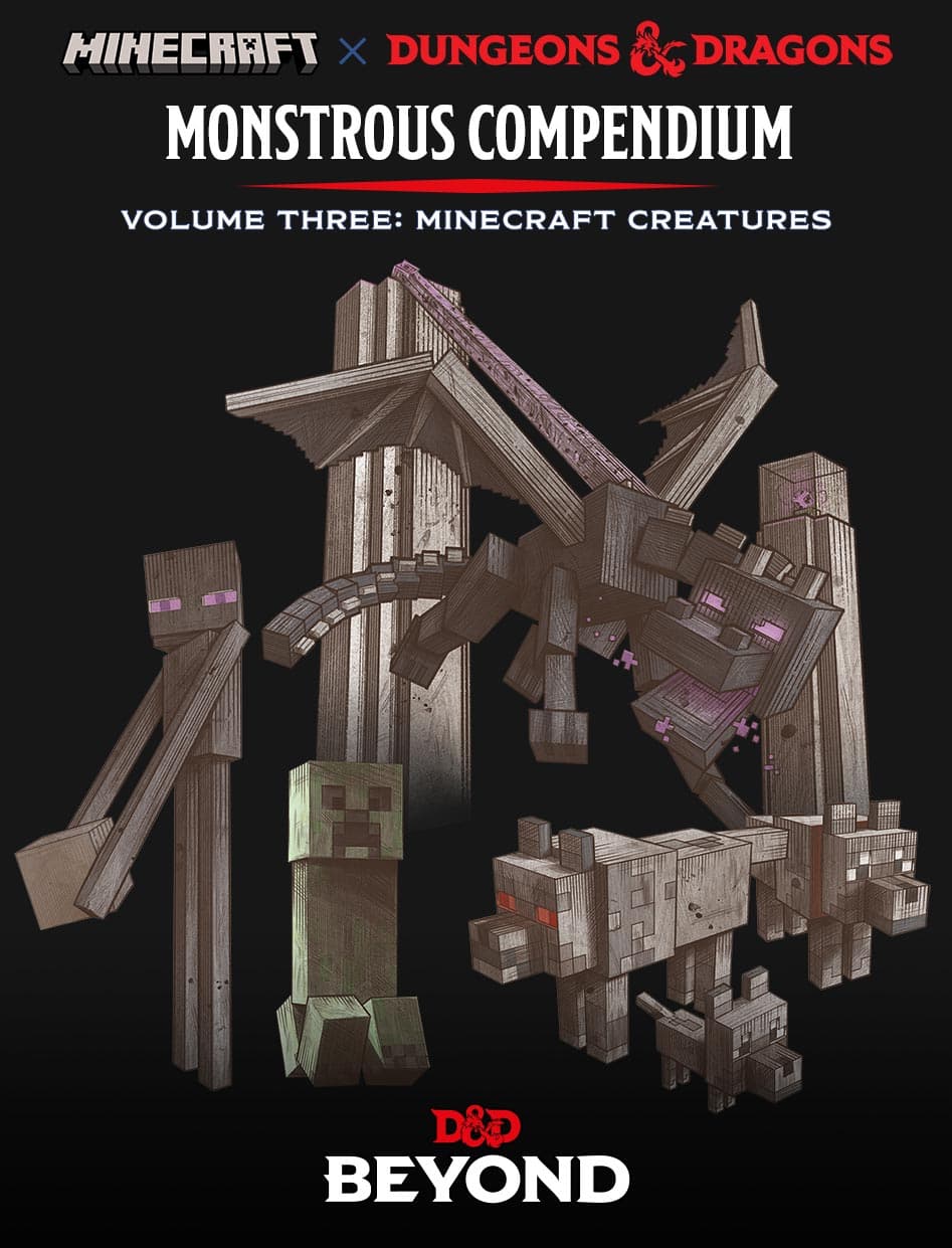 Monstrous Compendium Vol. 3: Minecraft Creatures