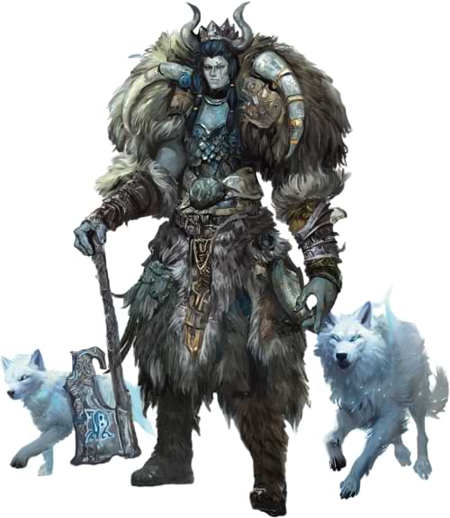 Bigby Presents: Glory of the Giants #39 Frost Giant Ice Shaper (R)