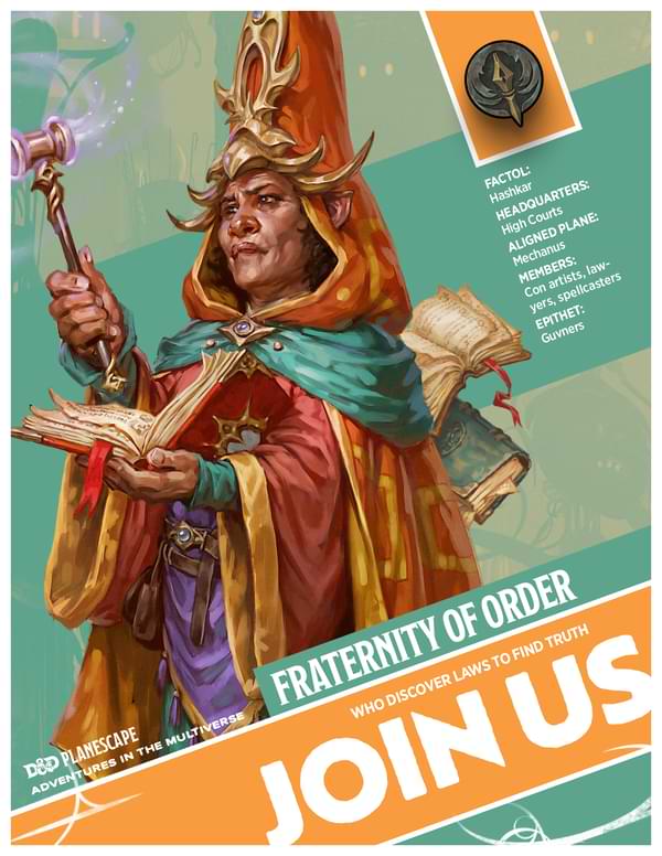 Fraternity of Order recruitment poster thumbnail