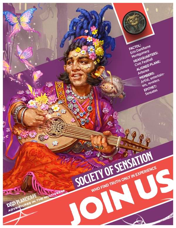 Society of Sensation recruitment poster thumbnail