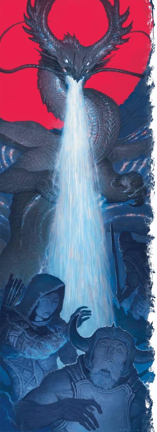 a time dragons exhaling their time breath weapon