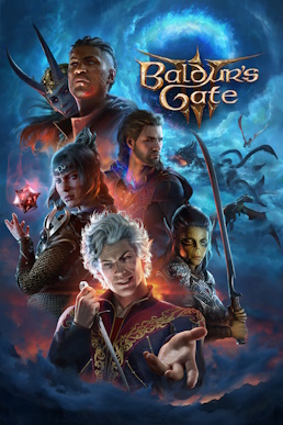 The cover of Baldur's Gate 3