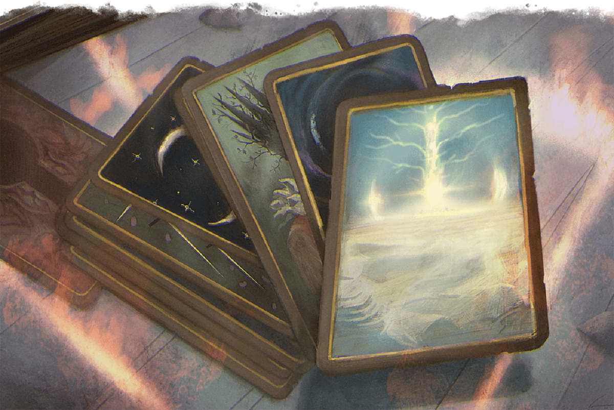 A deck of magical cards