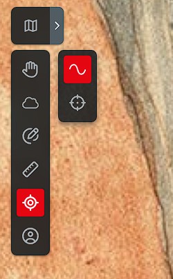Screenshot of the Point tool in use in D&D Beyond Maps