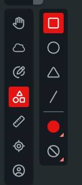 Screenshot of the Maps menu bar. The Overlay feature is selected.