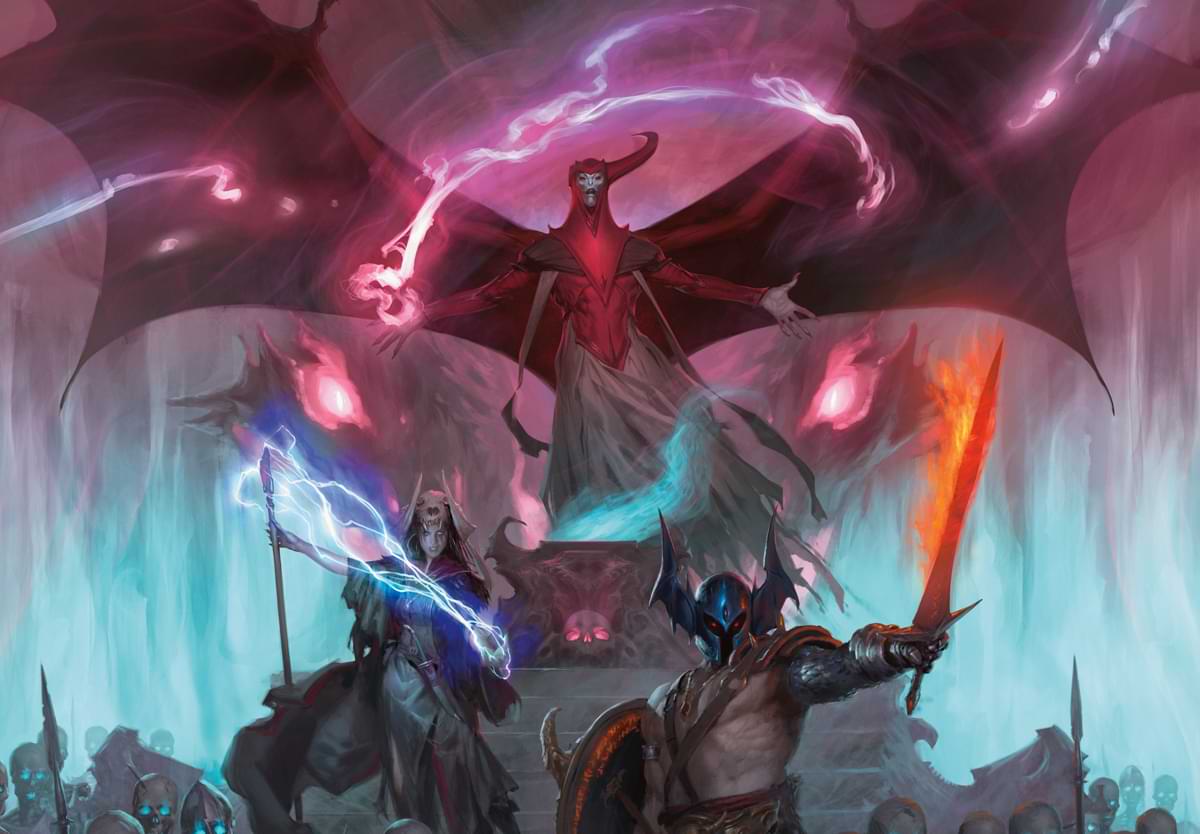 A rogue's gallery of baddies, featuring Venger and other D&D villains