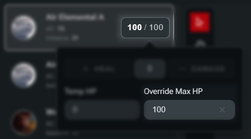 Overriding a monster's Hit Point maximum