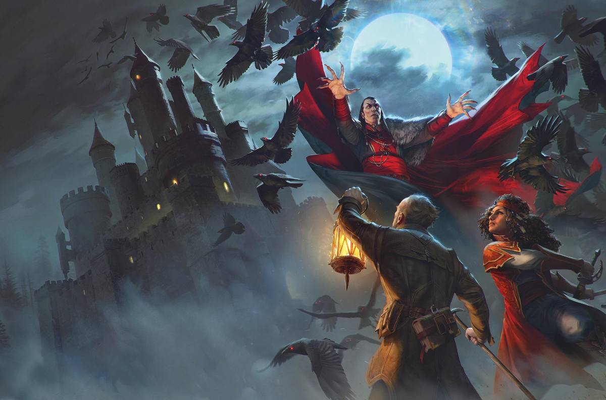 A gathering of sickle-wielding cultists