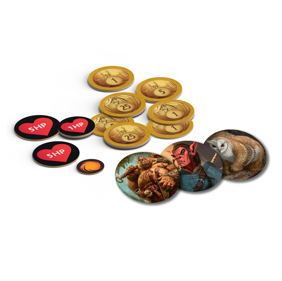 Punch-Out Tokens