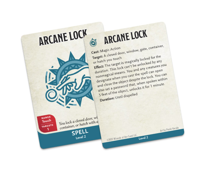 Spell cards