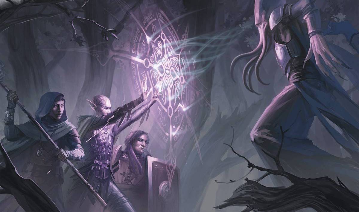 A Psion using Intellect Fortress against a Mind Flayer