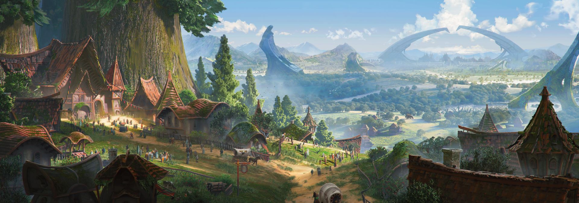 Rolling farms, forest vales, and the shadowed edges of Cormanthor in the Dalelands
