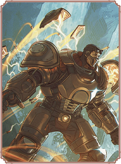 Armorer Artificer in arcane power armor