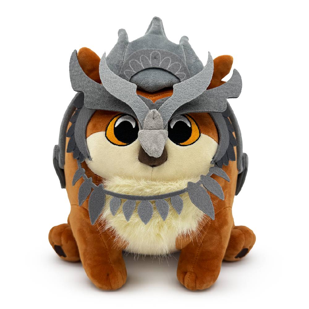 Armored owlbear plush