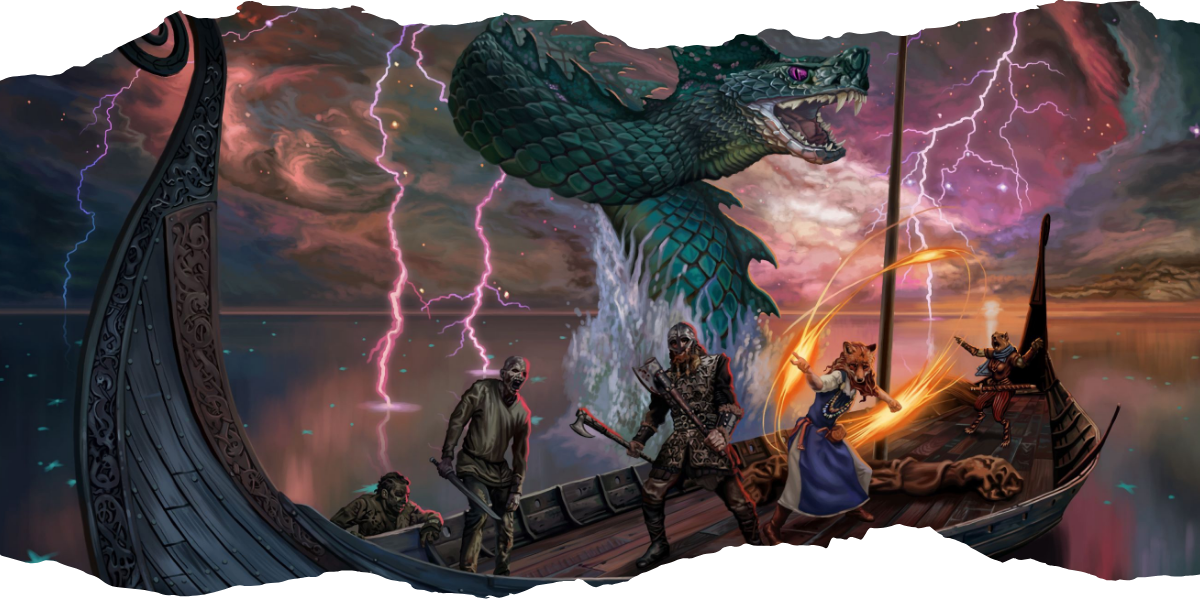 Saga-worthy adventures against fearsome foes