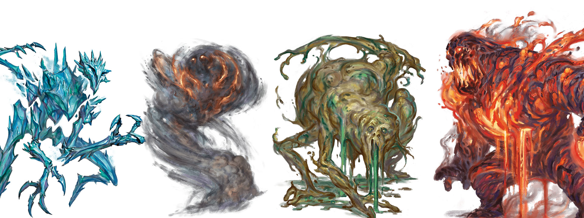 An illustration depicting one of the Para-elemental