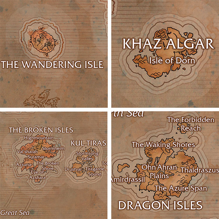 Islands and Isles