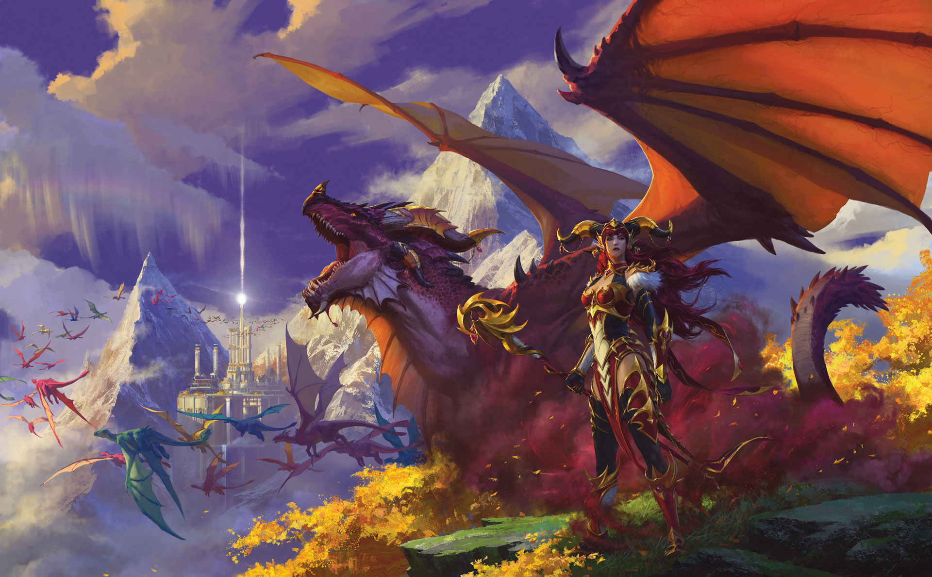 The Dragonflights of Azeroth