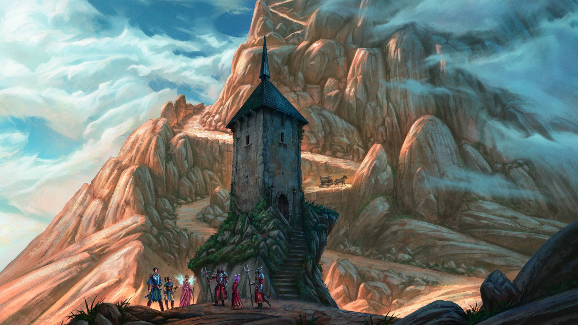 The plateaus of Thay rising above the surrounding lowlands