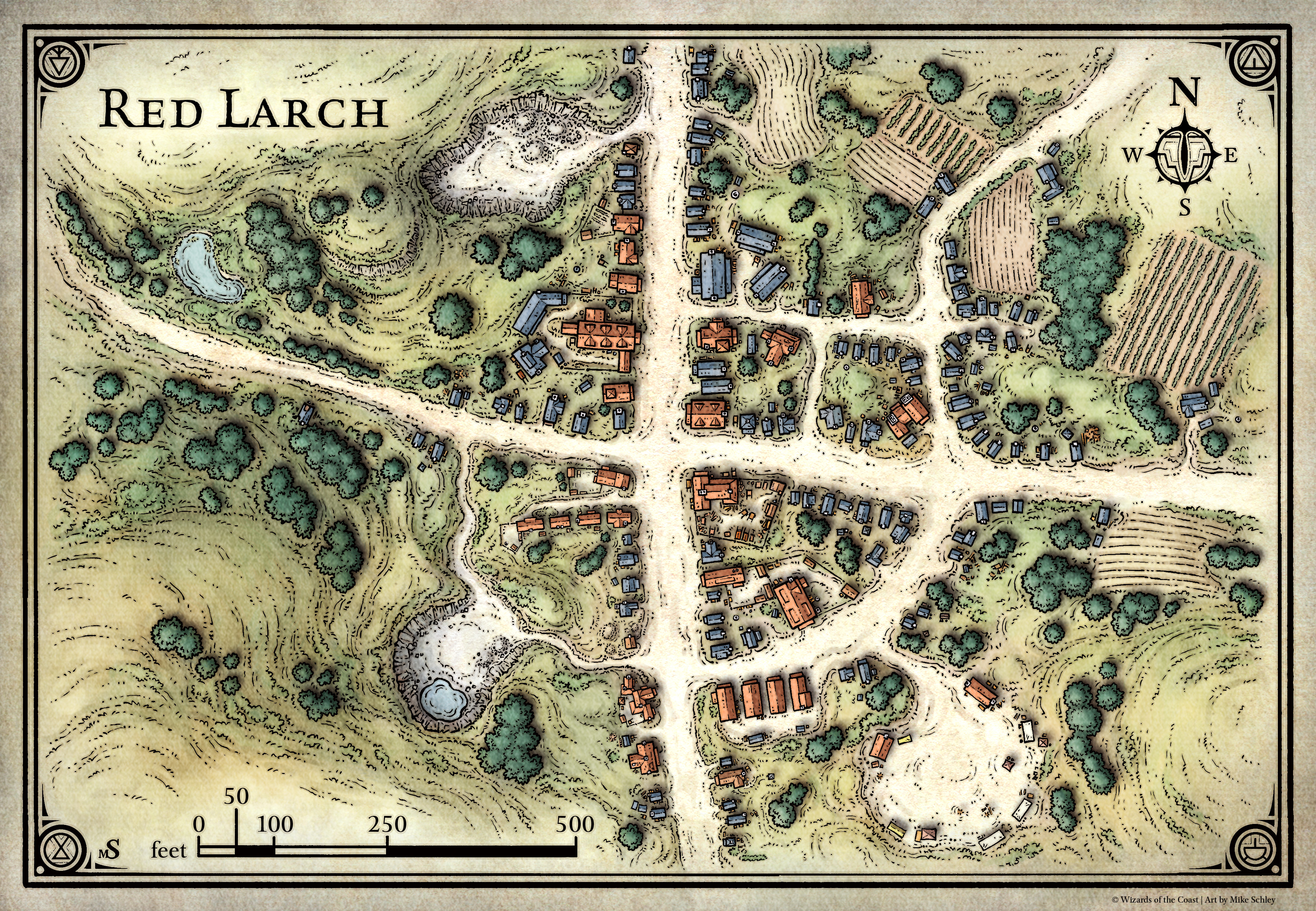 Player Map Red Larch