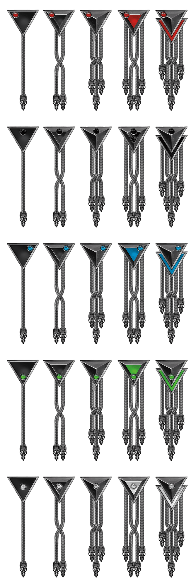 Rank knots