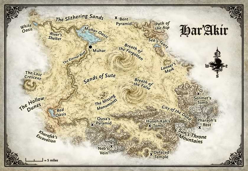 Har'Akir map 