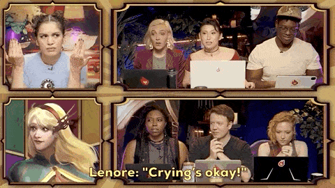 Crying is OK