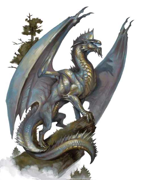 Silver dragon