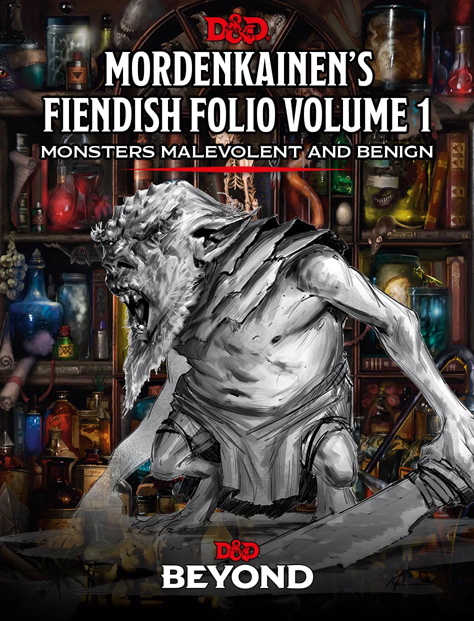 Mordenkainen's Fiendish Folio Volume 1 Cover Art