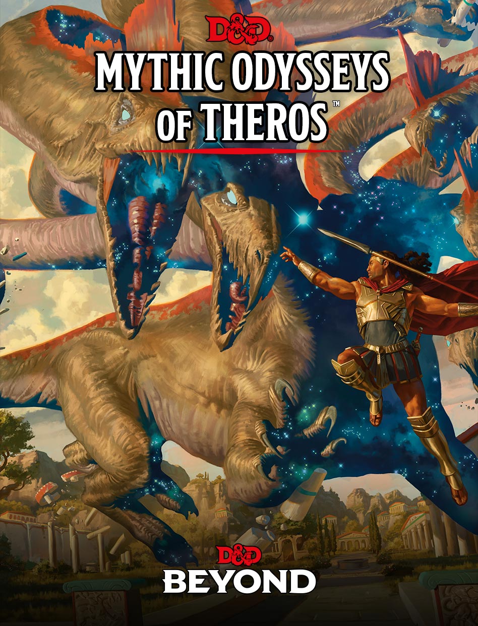 Mythic Odysseys of Theros Cover Art
