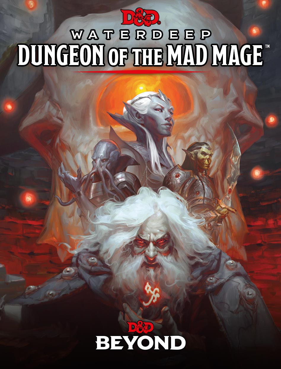 Waterdeep: Dungeon of the Mad Mage Cover Art
