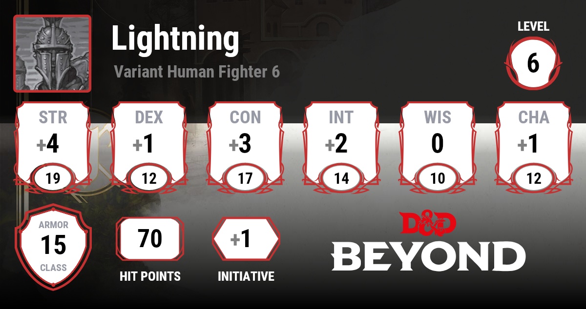 Lightning D&D Beyond