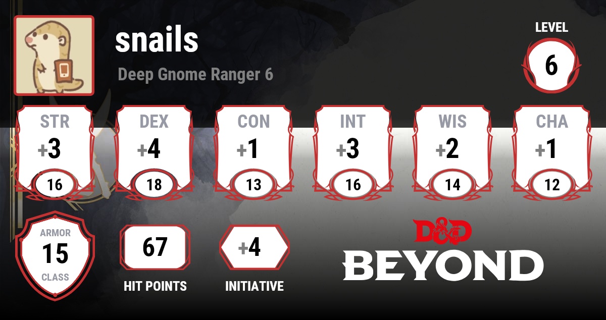 snails D&D Beyond