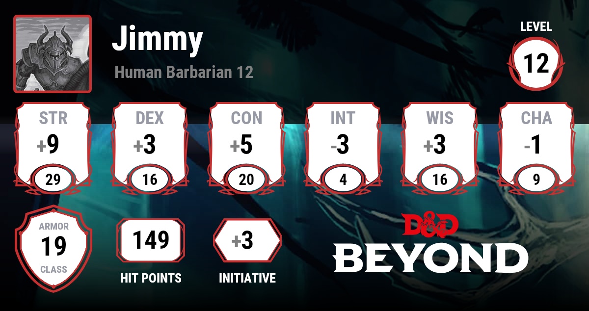 Jimmy D&D Beyond
