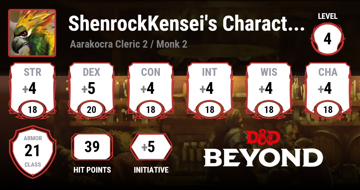Hubert Blaine Wolfeschlegelsteinhausenbergerdorff Sr. D&D Beyond