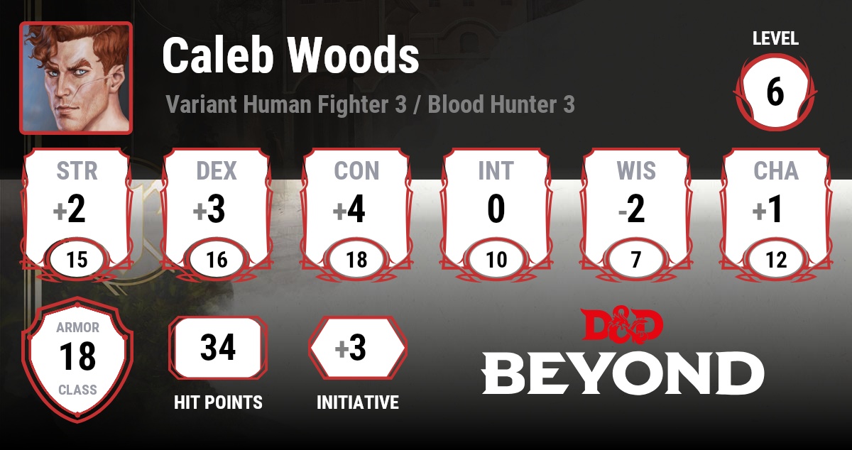 Leon Woods D&D Beyond