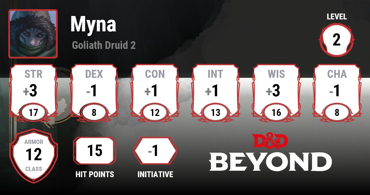 Myna - D&D Beyond