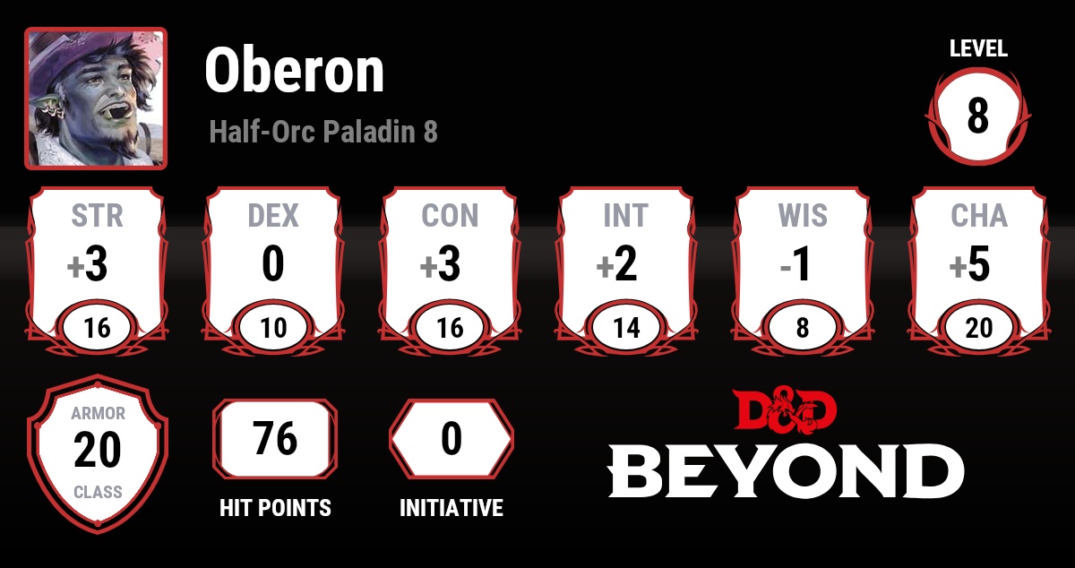 Oberon D&D Beyond