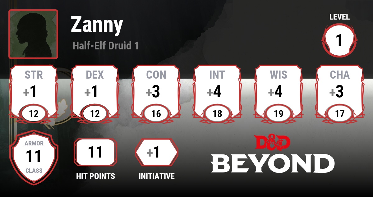 Zanny - D&D Beyond