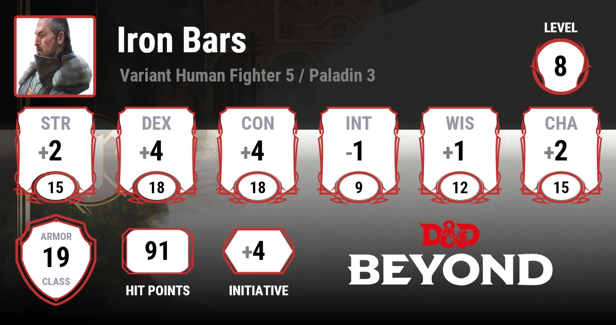Iron Bars D&D Beyond