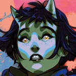 Tiefling Short Black Hair