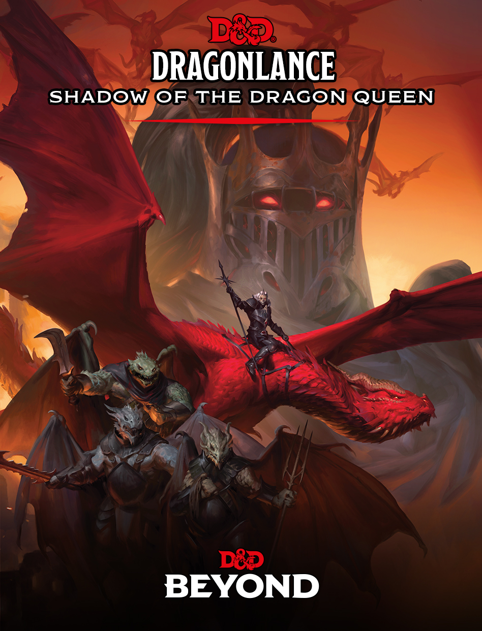 Dragonlance: Shadow of the Dragon Queen Cover Art