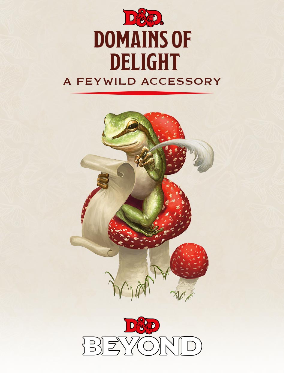 Domains of Delight: A Feywild Accessory Cover Art