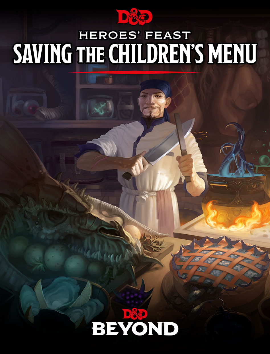 Heroes’ Feast: Saving the Children’s Menu  Cover Art