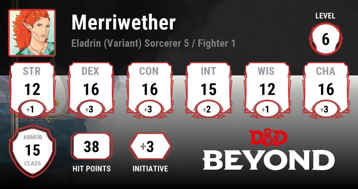Merriwether - D&D Beyond
