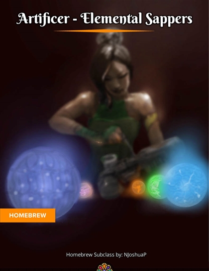 Artificer: Elemental Sappers Image