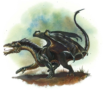 Black Dragon Wyrmling - Monsters - D&D Beyond