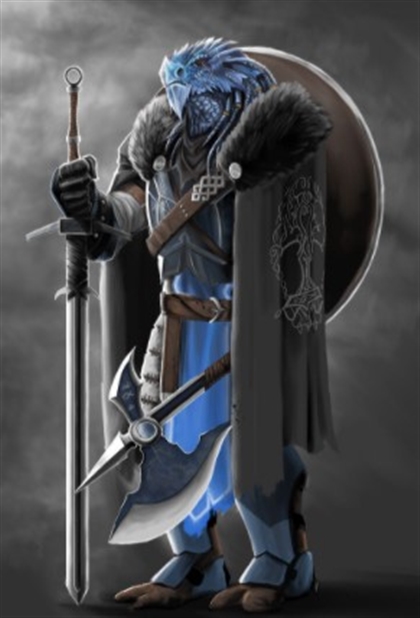 Dragonborn War Mage Paladin Image