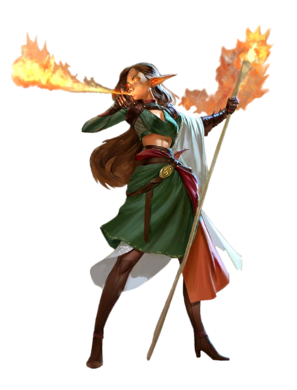 College Of Fire Dancers Image
