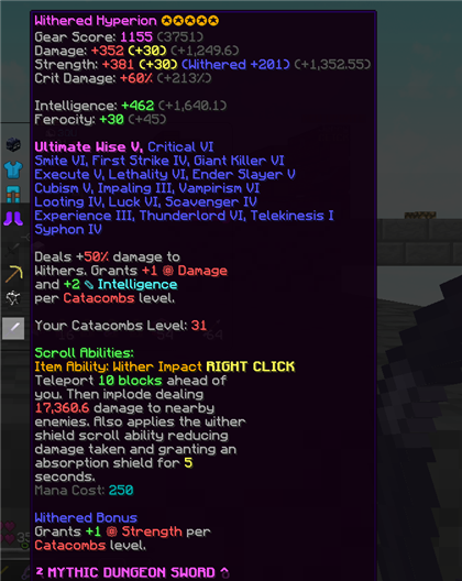 Mage Class Skyblock POGG Image